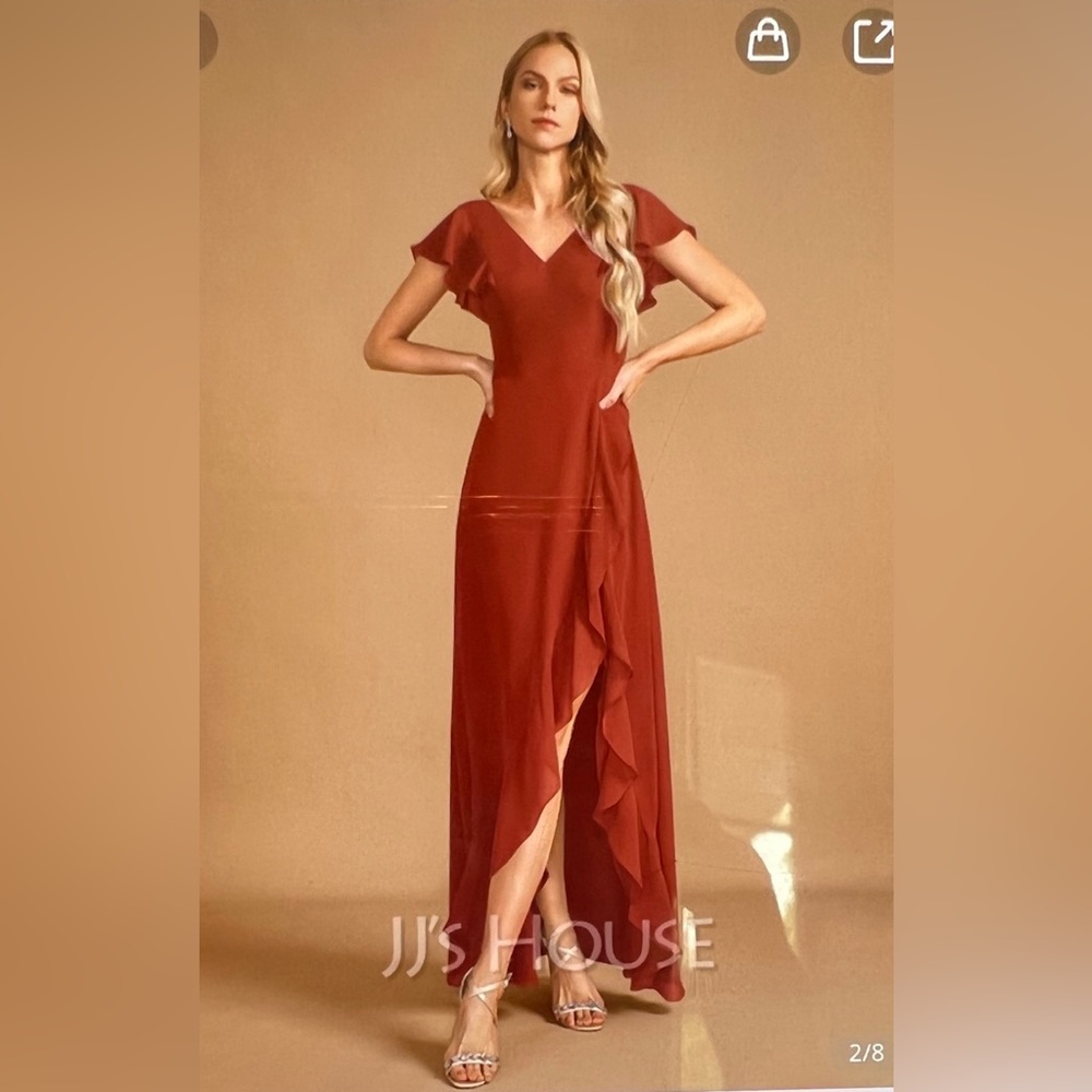 Terracotta Bridesmaid Dress